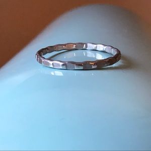 Men’s Sterling Silver Minimalist Ring